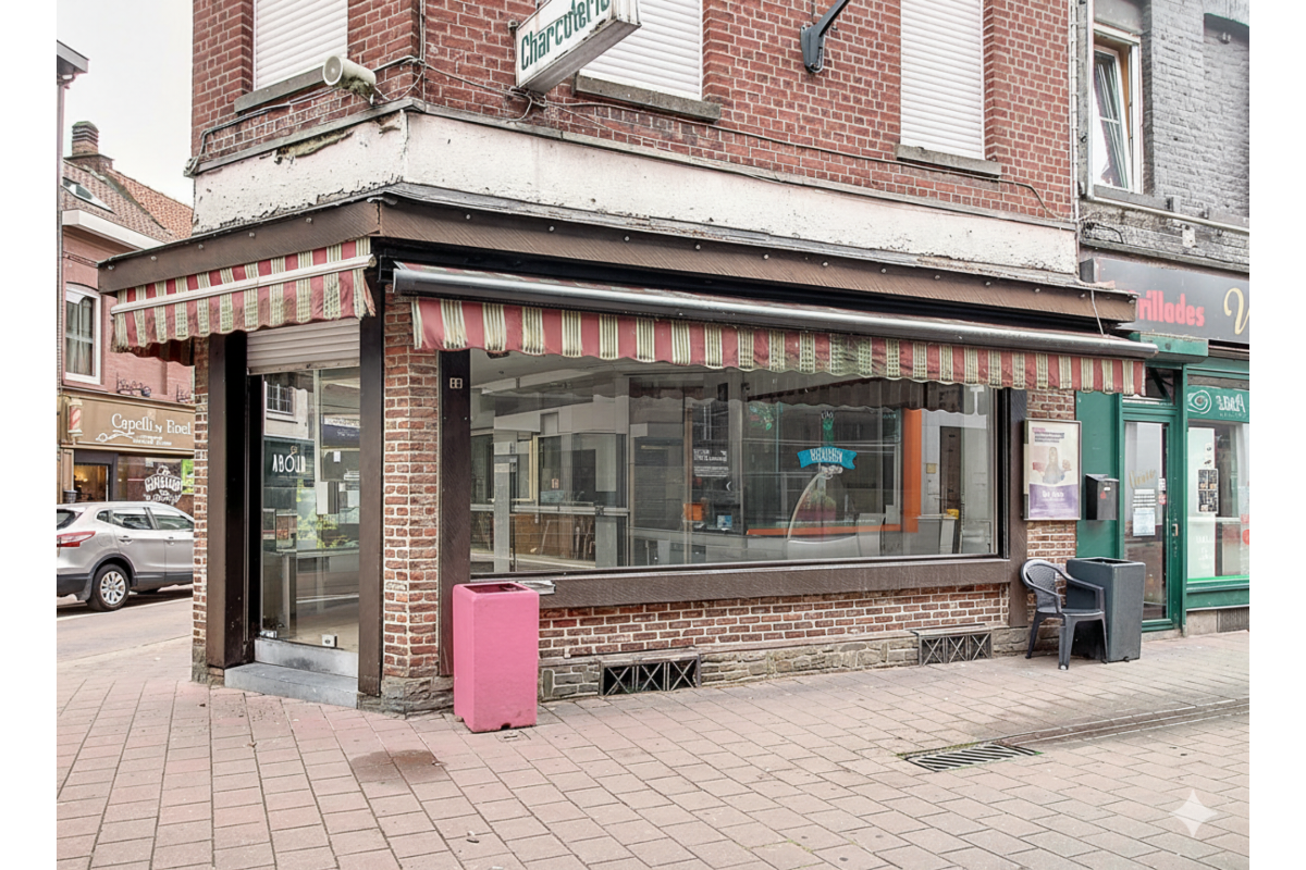 Commerce à louer à Mouscron 7700 860.00€  chambres 100.00m² - annonce 608024