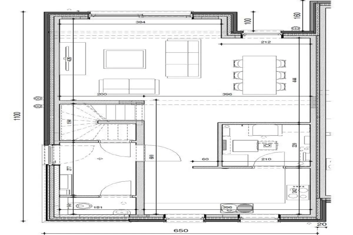 Maison à vendre à Mons 7000 299000.00€ 3 chambres 134.00m² - annonce 609725