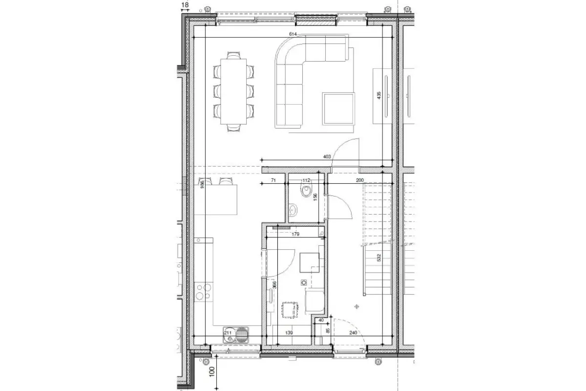 Maison à vendre à Mons 7000 329000.00€ 4 chambres 162.00m² - annonce 609723