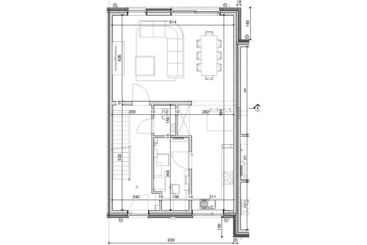 Maison à vendre à Mons 7000 329000.00€ 4 chambres 162.00m² - annonce 609722