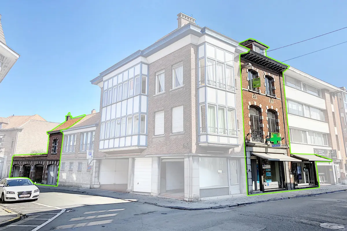 Immeuble de rapport - Immeuble à appartement à vendre à Tournai 7500 590000.00€ 5 chambres 235.00m² - annonce 609477