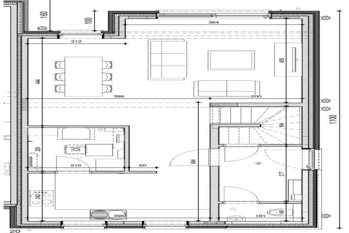 Maison à vendre à Mons 7000 309000.00€ 3 chambres 134.00m² - annonce 609724