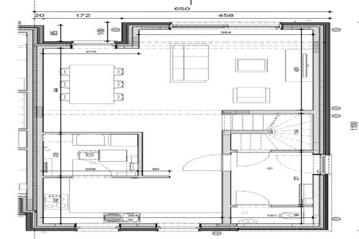 Maison à vendre à Mons 7000 319000.00€ 3 chambres 134.00m² - annonce 609718