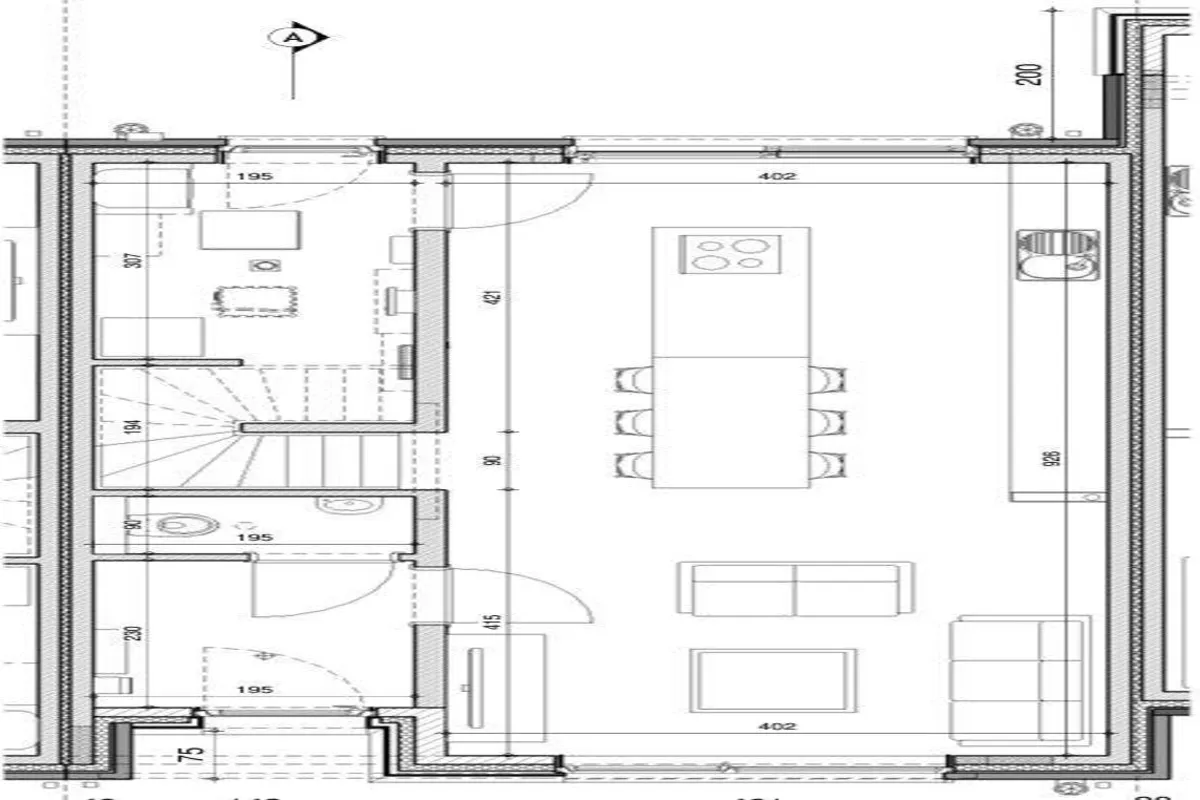 Maison à vendre à Mons 7000 302000.00€ 3 chambres 128.00m² - annonce 609729
