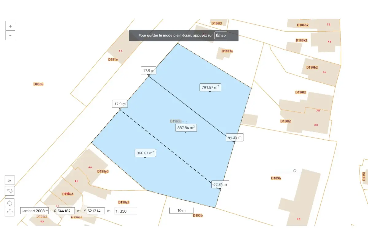 Terrain à vendre à Anderlues 6150 75000.00€  chambres m² - annonce 610208
