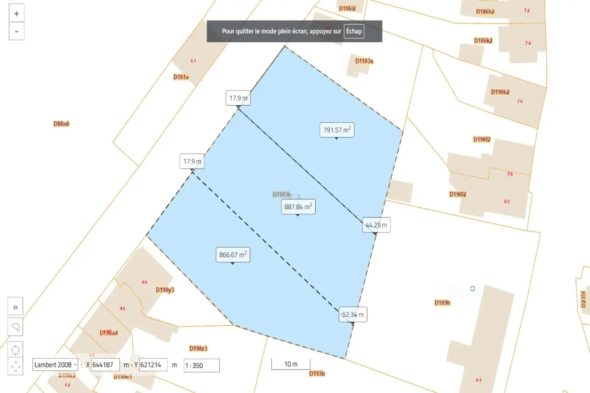 Terrain à bâtir à  à Anderlues 6150 75000.00€  chambres m² - annonce 610208
