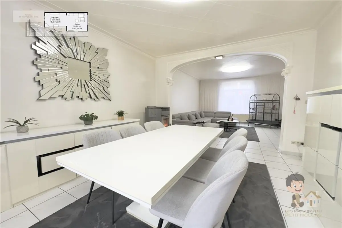 Maison à  à Farciennes 6240 249900.00€ 3 chambres 204.00m² - annonce 612305