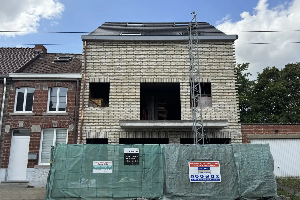 Immeuble de rapport - Immeuble à appartement à vendre à Quaregnon 7390 250000.00€ 5 chambres 165.00m² - annonce 612326