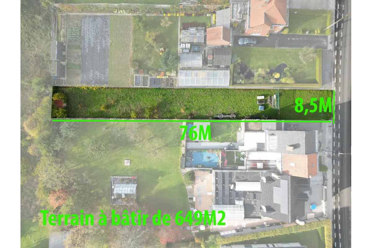 Terrain à vendre à Mouscron 7700 99946.00€  chambres m² - annonce 613433