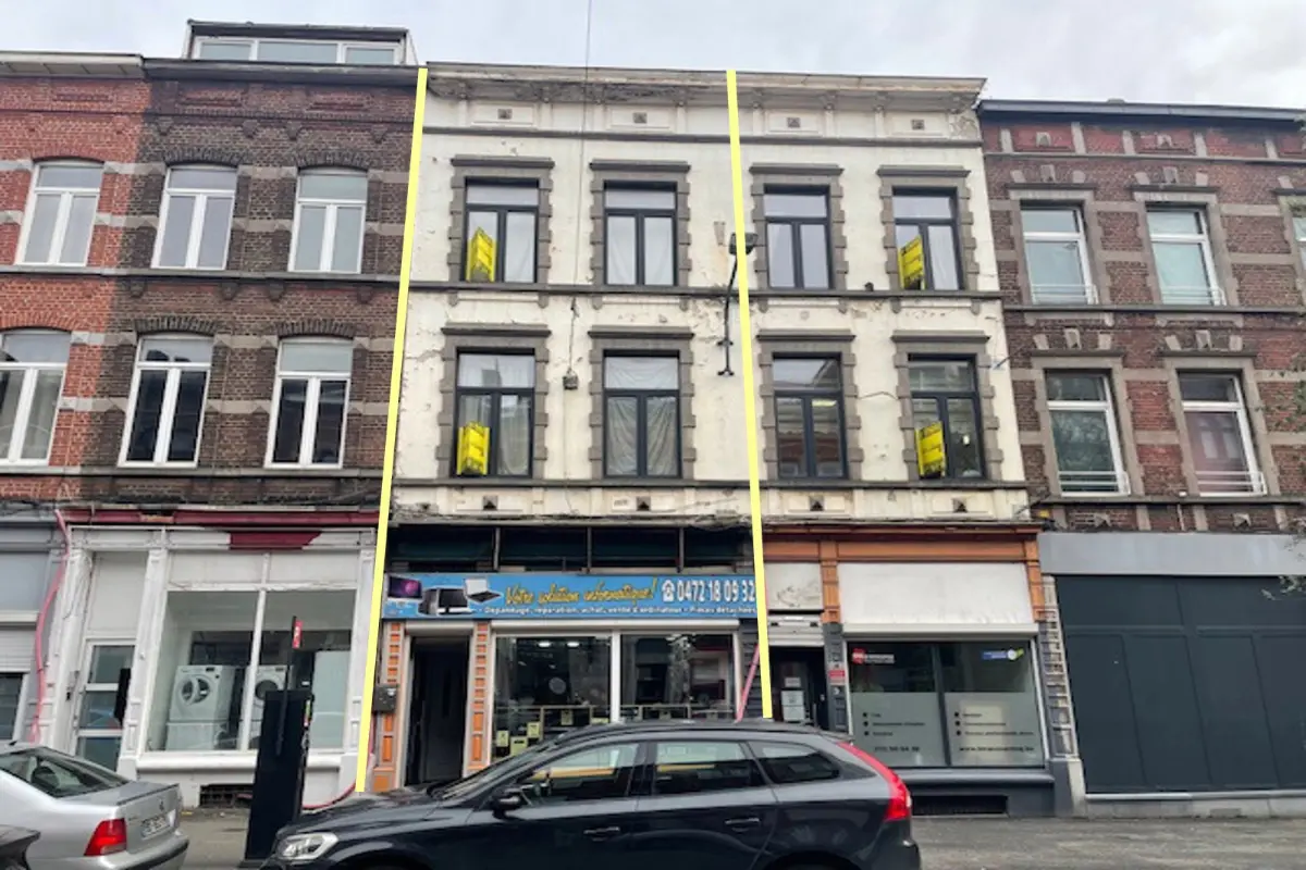 Commerce à vendre à Charleroi 6000 189000.00€  chambres 225.00m² - annonce 616123