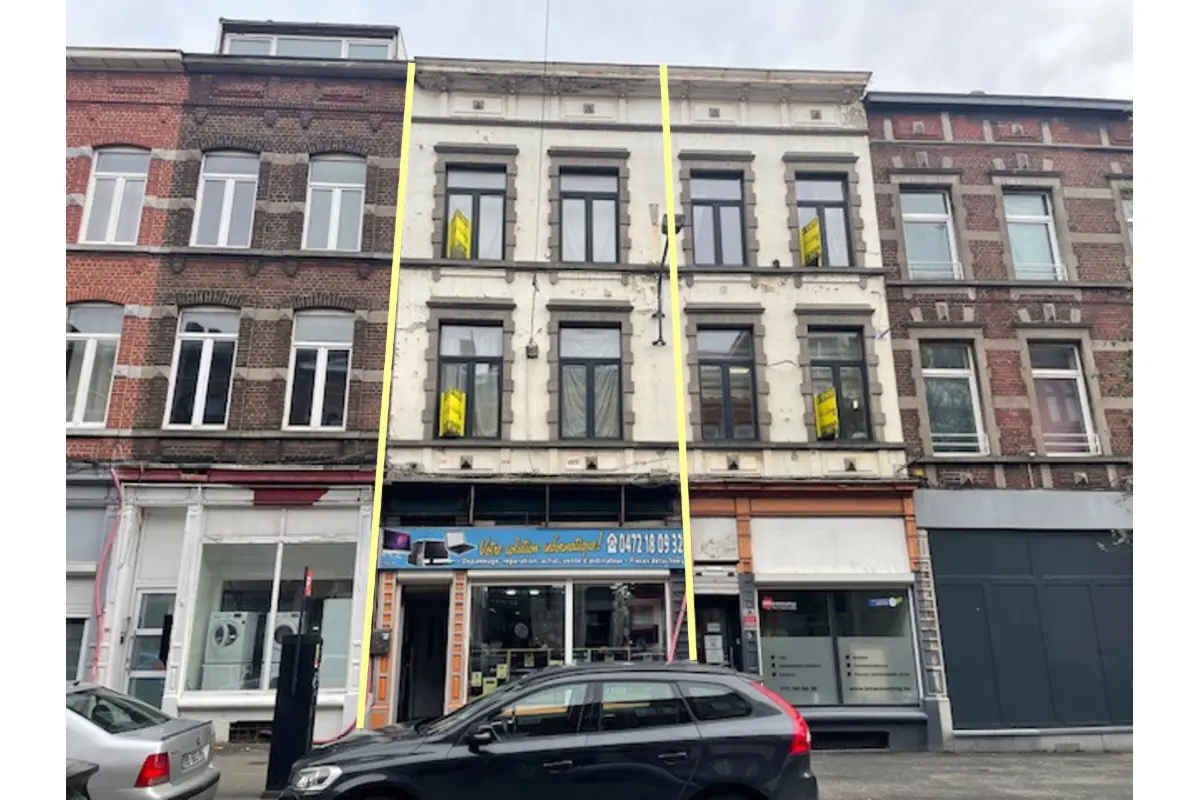 Commerce à vendre à Charleroi 6000 189000.00€  chambres 225.00m² - annonce 616123