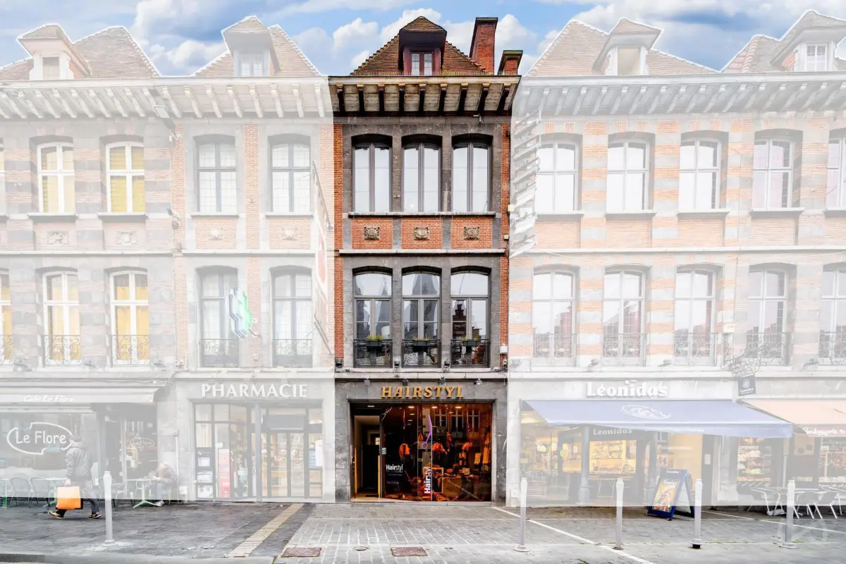 Immeuble mixte à vendre à Tournai 7500 495000.00€ 4 chambres 343.00m² - annonce 615989