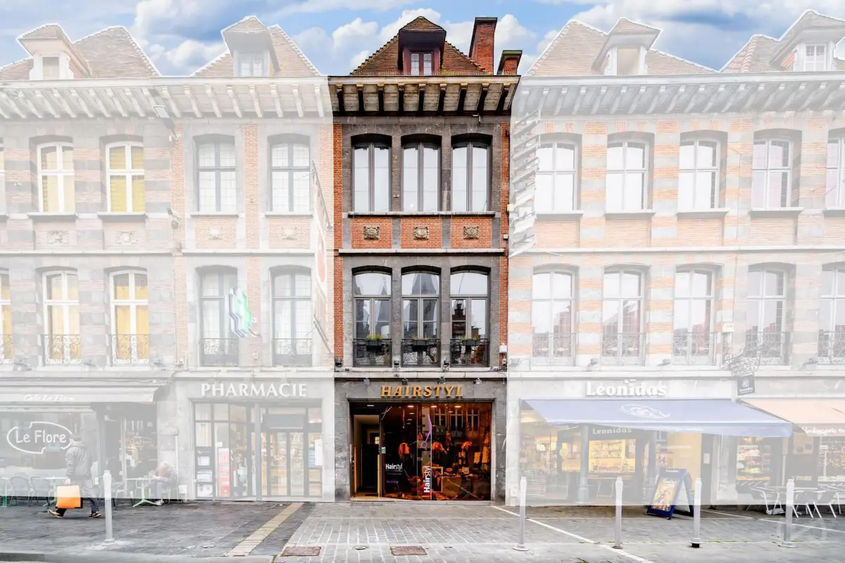 Immeuble mixte à vendre à Tournai 7500 495000.00€ 4 chambres 343.00m² - annonce 615989