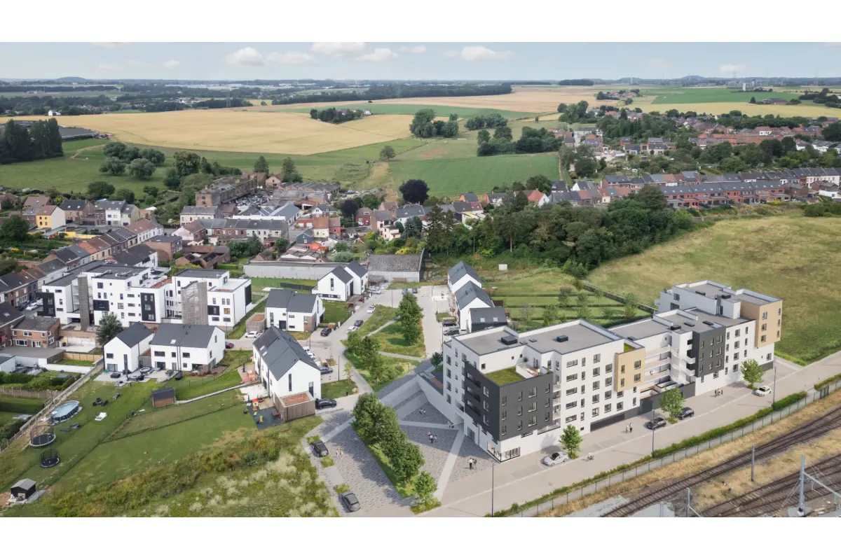 Penthouse à vendre à Pont-à-Celles 6230 336000.00€ 3 chambres 110.00m² - annonce 620677