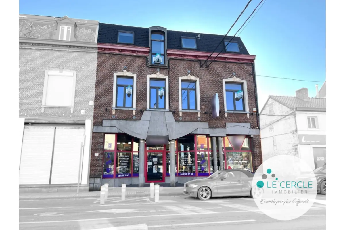 Immeuble de rapport - Immeuble à appartement à vendre à La Louvière 7100 599000.00€ 7 chambres m² - annonce 621516