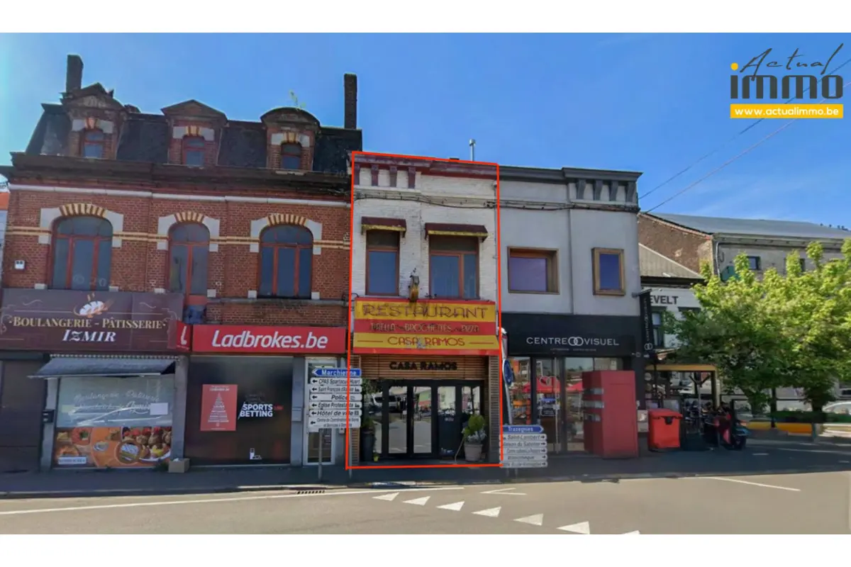 Commerce à vendre à Courcelles 6180 160000.00€  chambres 100.00m² - annonce 622780