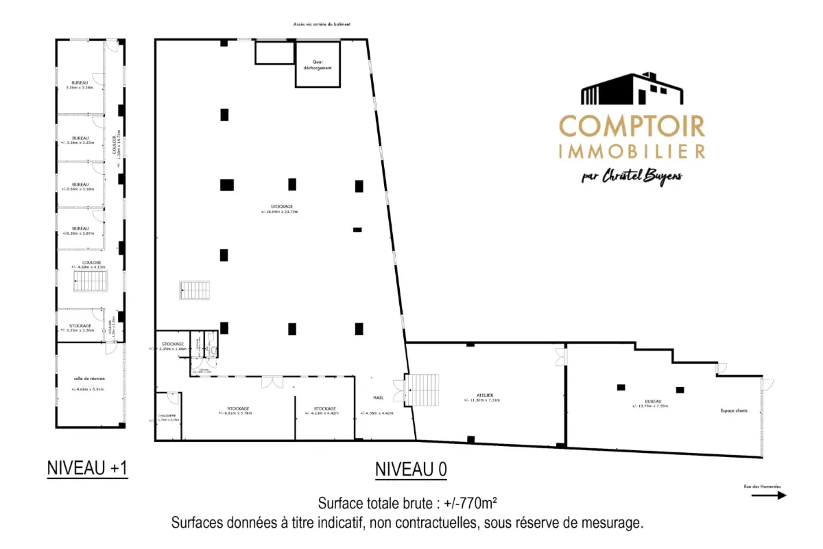 Commerce à vendre à Lodelinsart 6042 199000.00€  chambres 770.00m² - annonce 624605