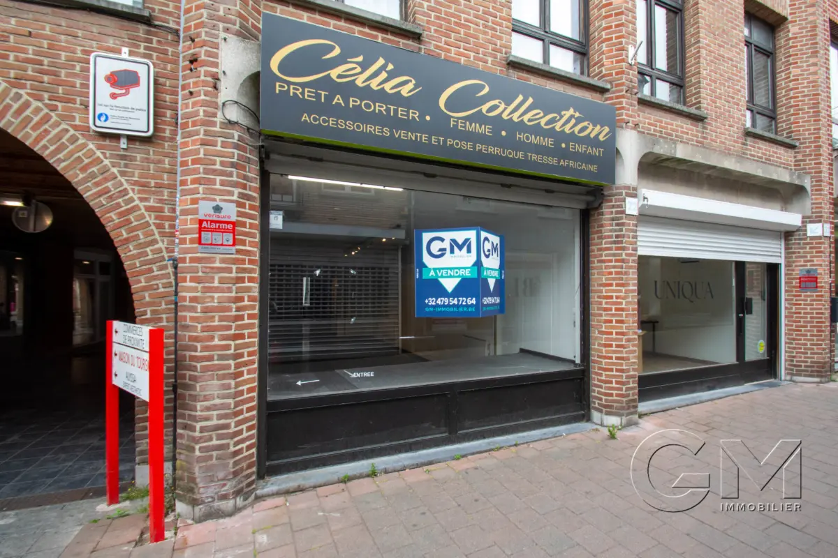 Commerce à  à Mouscron 7700 49000.00€  chambres 40.00m² - annonce 625386