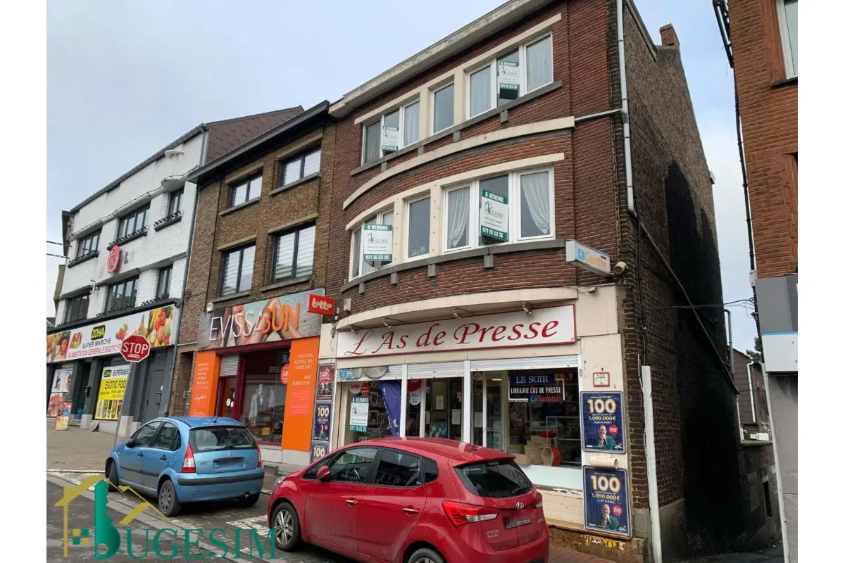 Immeuble mixte à vendre à Jumet 6040 149000.00€ 2 chambres m² - annonce 632031