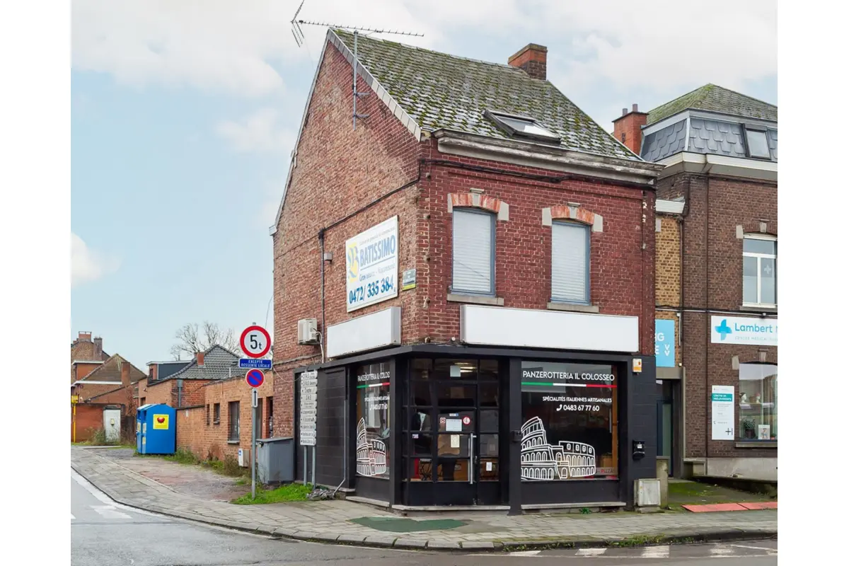 Immeuble de rapport - Immeuble à appartement à vendre à Quaregnon 7390 270000.00€ 2 chambres m² - annonce 633225