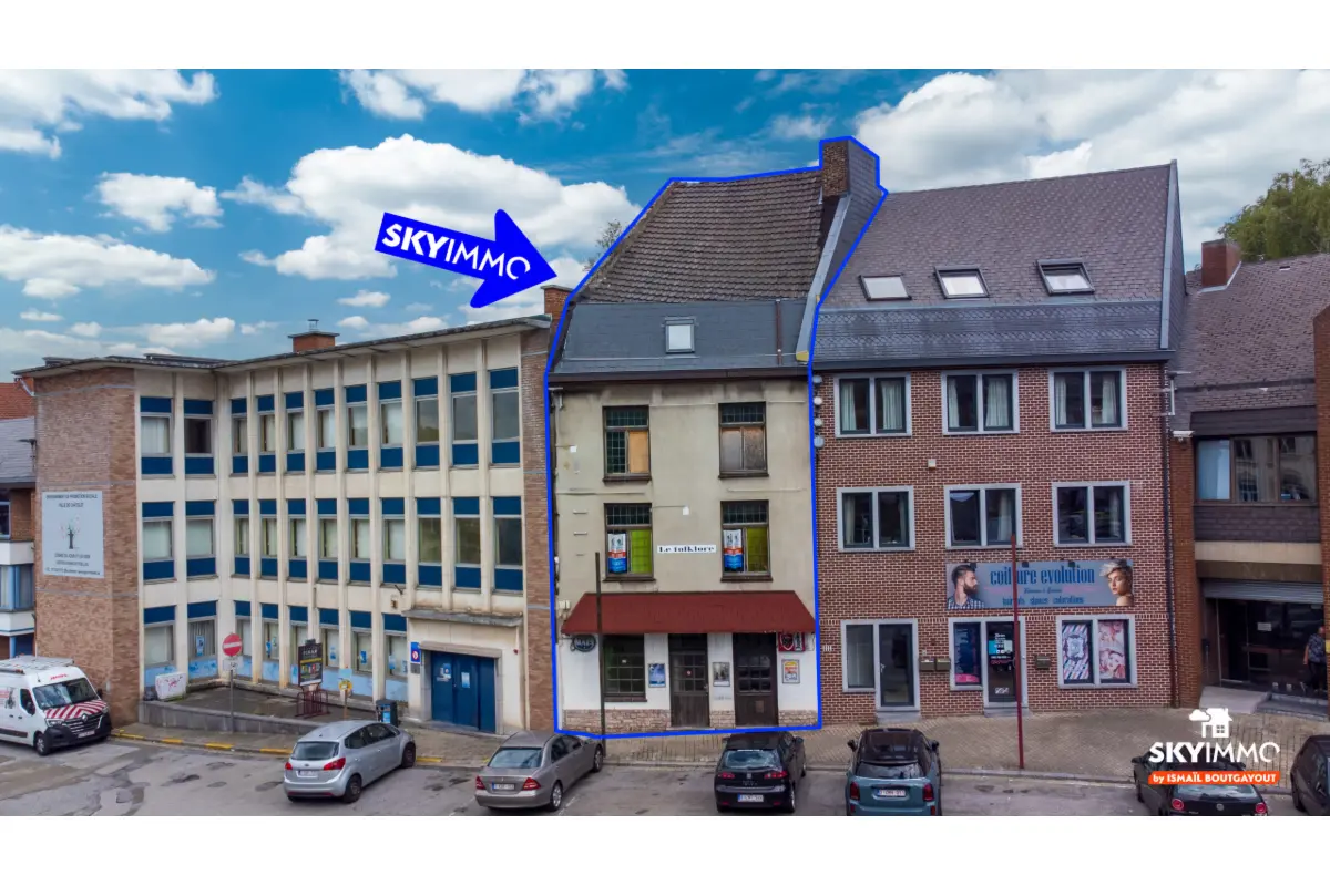 Immeuble mixte à vendre à Châtelet 6200 90000.00€ 3 chambres 166.00m² - annonce 635787