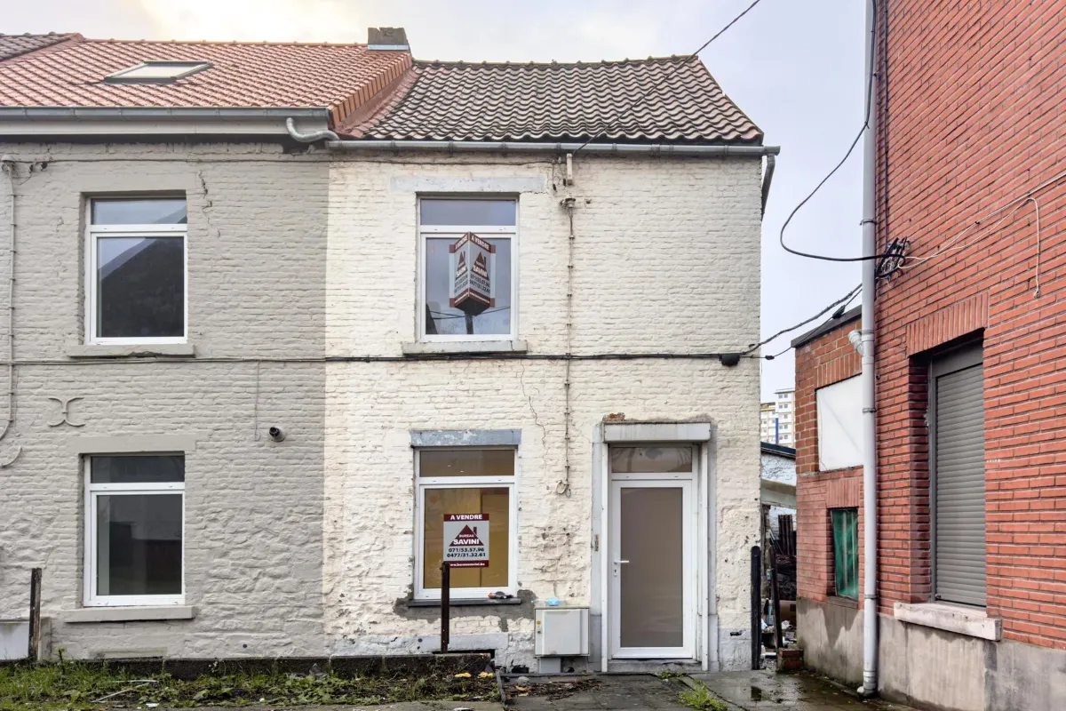 Maison à vendre à Marcinelle 6001 169000.00€ 2 chambres 90.00m² - annonce 636568