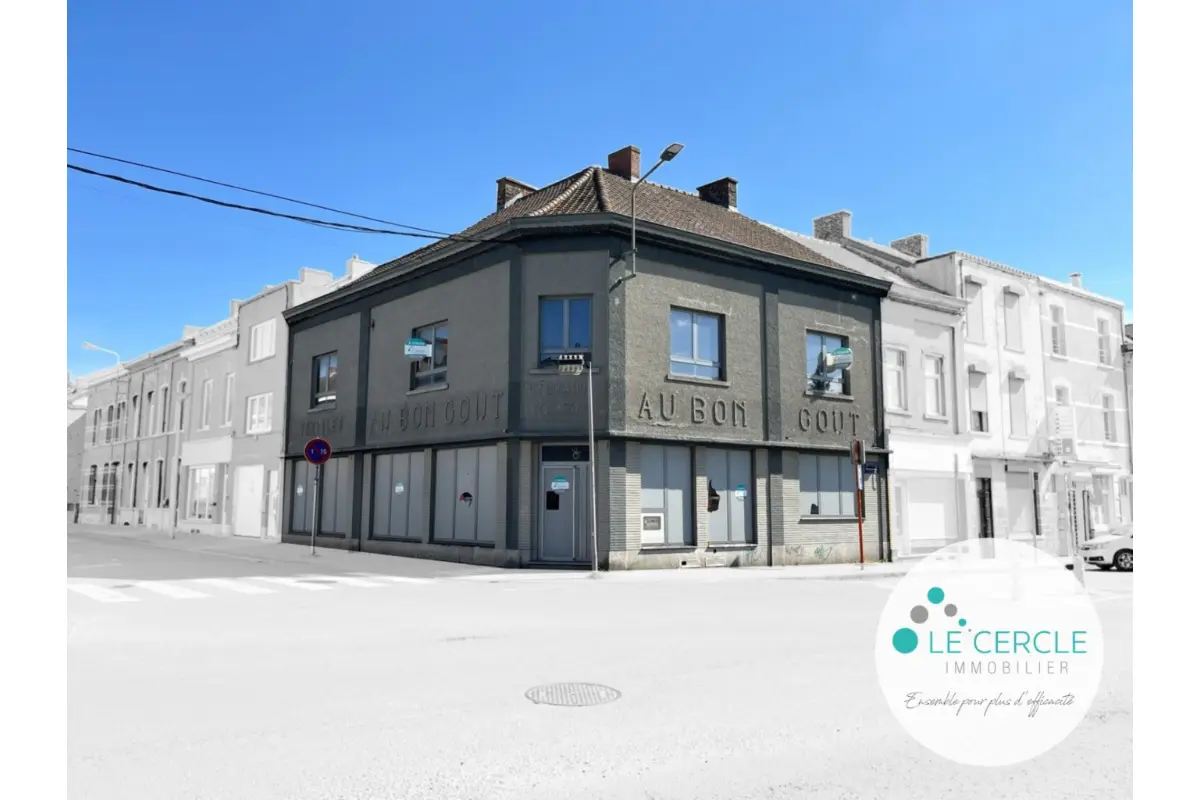 Immeuble mixte à vendre à Haine-Saint-Pierre 7100 169000.00€  chambres 446.00m² - annonce 639710