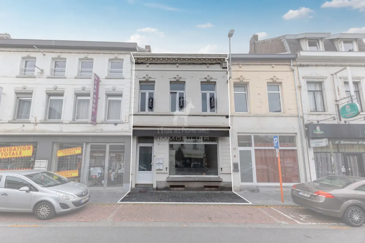 Immeuble mixte à  à La Louvière 7100 229000.00€ 2 chambres 120.00m² - annonce 644300