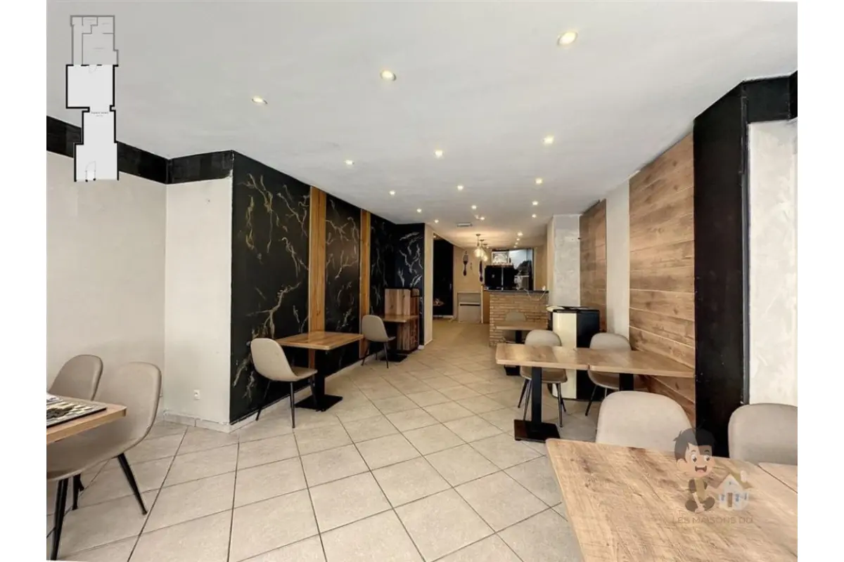 Commerce à vendre à Charleroi 6000 100000.00€ 6 chambres m² - annonce 644163