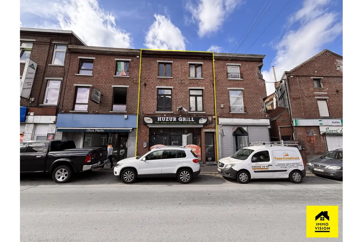 Immeuble mixte à vendre à Jumet 6040 250000.00€ 6 chambres m² - annonce 647311