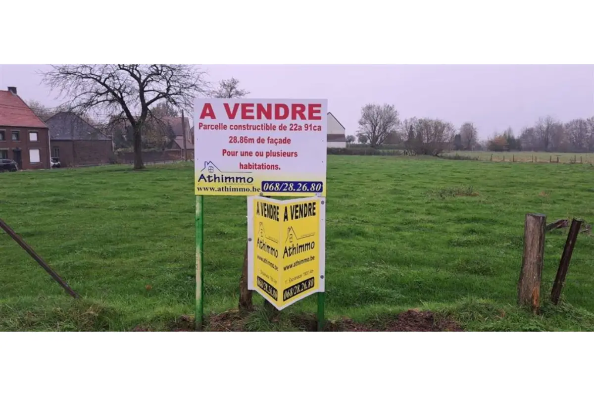 Terrain à vendre à Flobecq 7880 155000.00€  chambres m² - annonce 648366