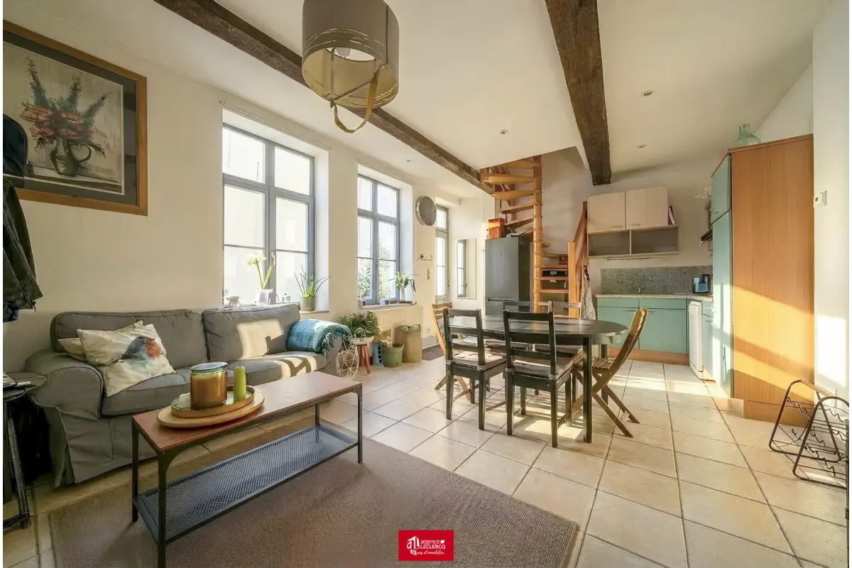 Maison à louer à Tournai 7500 950.00€ 2 chambres m² - annonce 648144