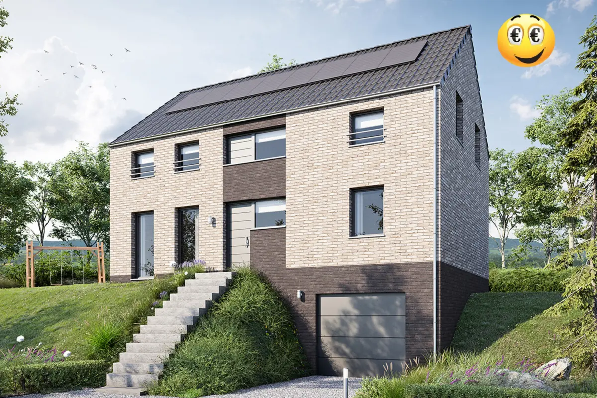 Maison à vendre à Quévy 7040 423381.00€ 4 chambres 182.50m² - annonce 652041