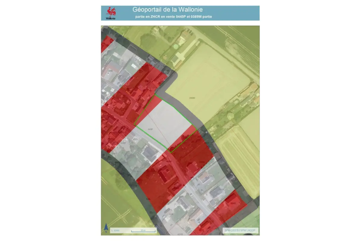 Terrain à vendre à Pottes 7760 199000.00€  chambres m² - annonce 652411