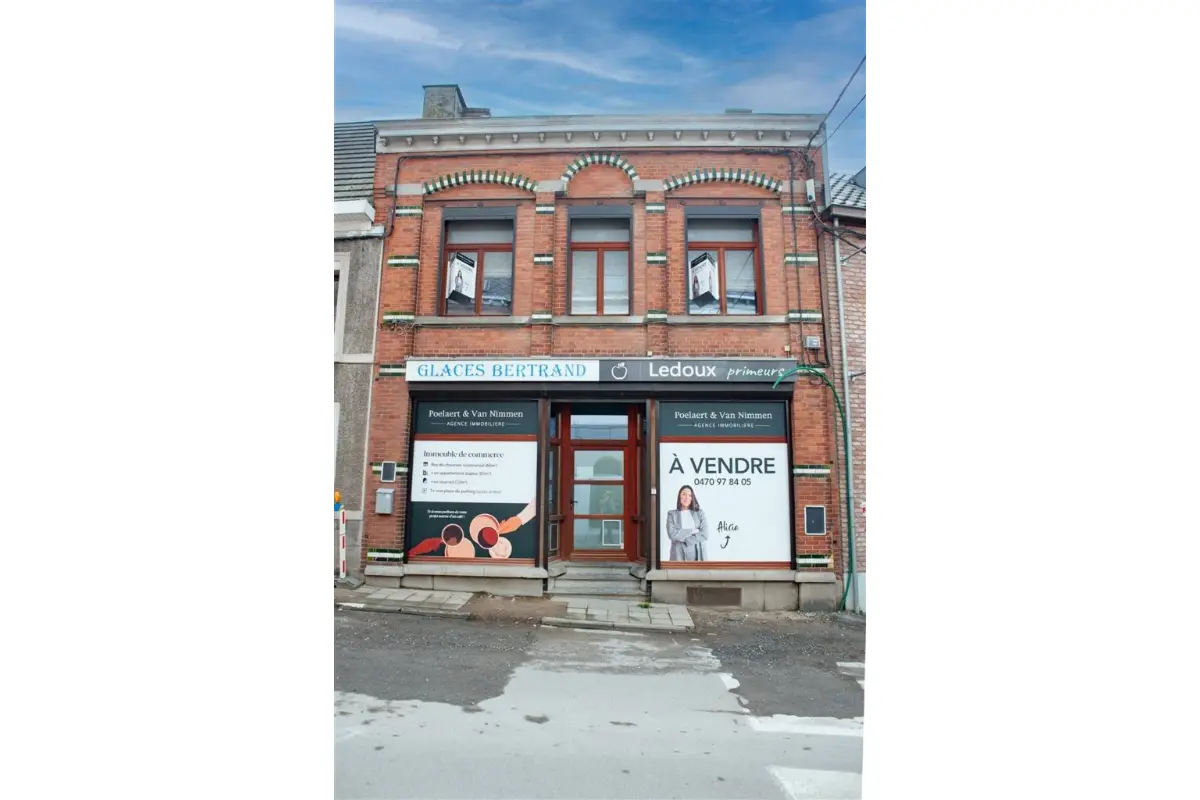 Commerce à vendre à Le Roeulx 7070 225000.00€  chambres 180.00m² - annonce 658252