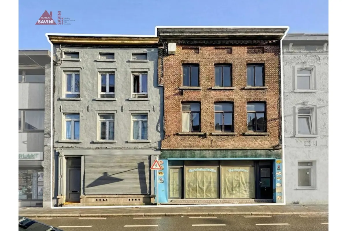 Immeuble mixte à vendre à Marchienne-au-Pont 6030 229000.00€ 8 chambres 320.00m² - annonce 661744