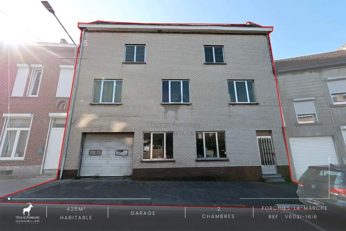 Maison à vendre à Forchies-la-Marche 6141 149999.00€ 2 chambres 425.00m² - annonce 661187