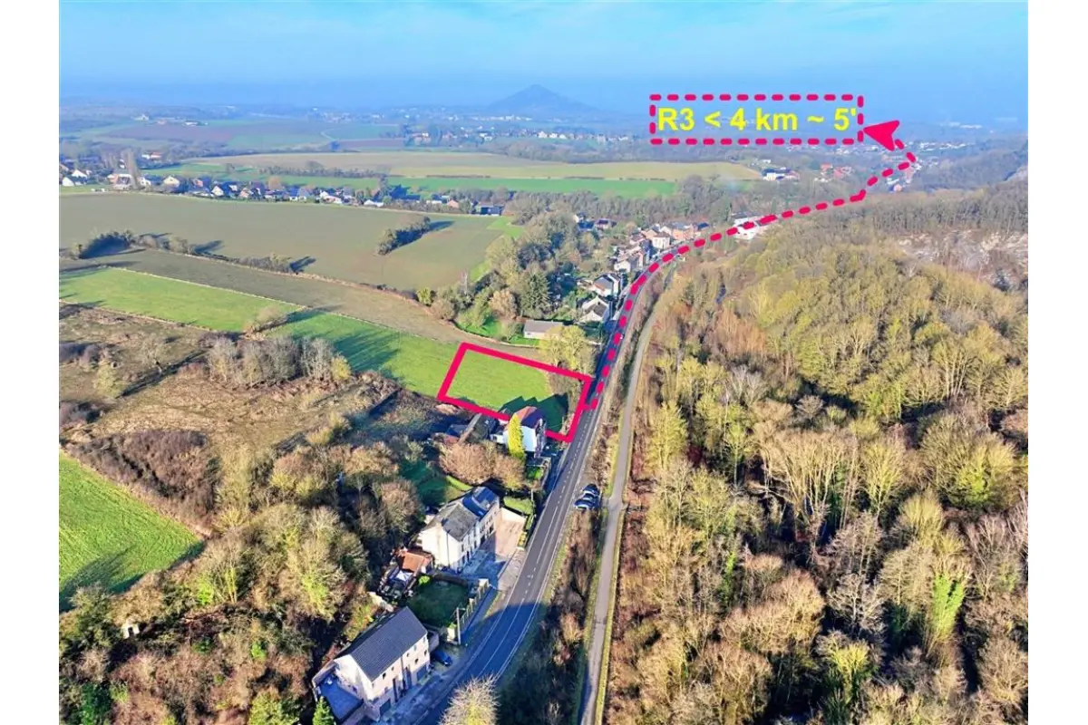 Terrain à vendre à Bouffioulx 6200 119000.00€  chambres m² - annonce 661661