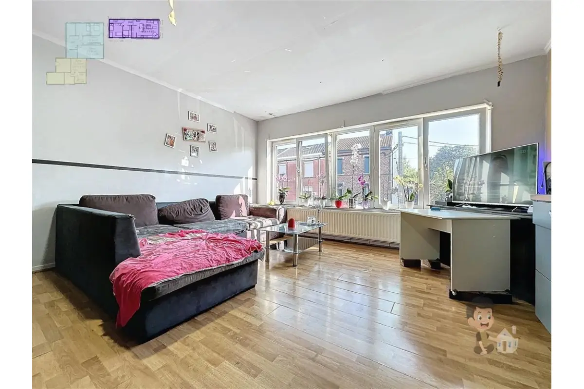 Appartement à vendre à Courcelles 6180 99900.00€ 2 chambres 113.00m² - annonce 663751