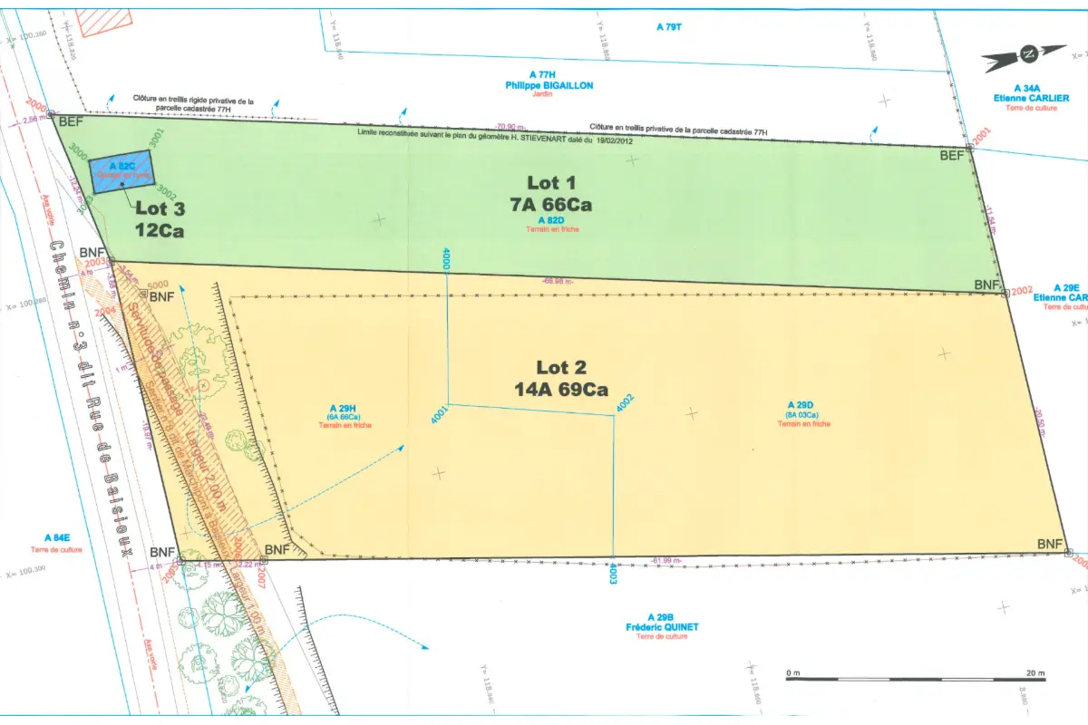 Terrain à vendre à Marchipont 7387 25000.00€  chambres m² - annonce 712464