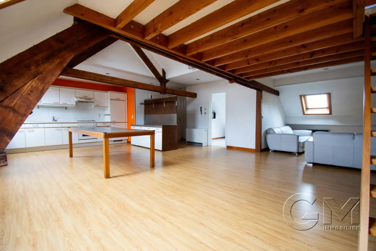 Duplex à vendre à Mouscron 7700 129000.00€ 1 chambres 82.00m² - annonce 668442