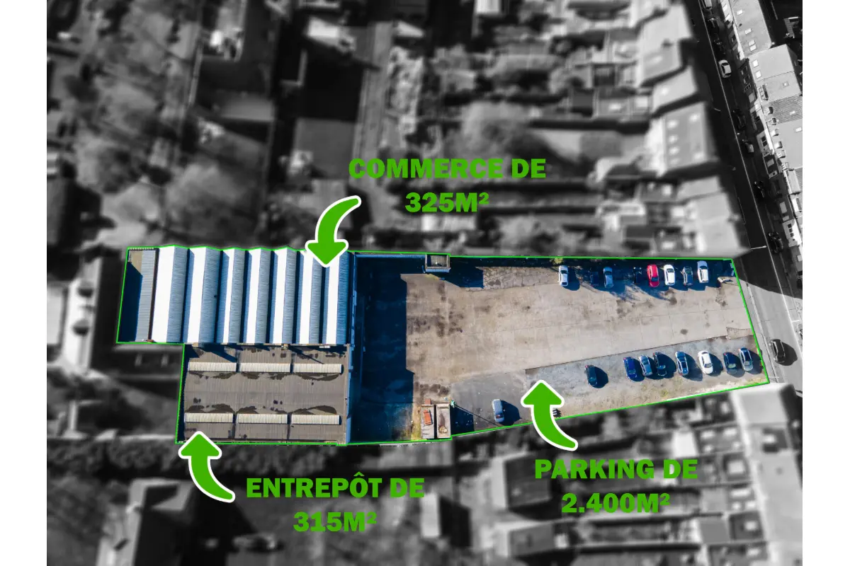 Commerce à vendre à Mouscron 7700 695000.00€  chambres 1463.00m² - annonce 668839