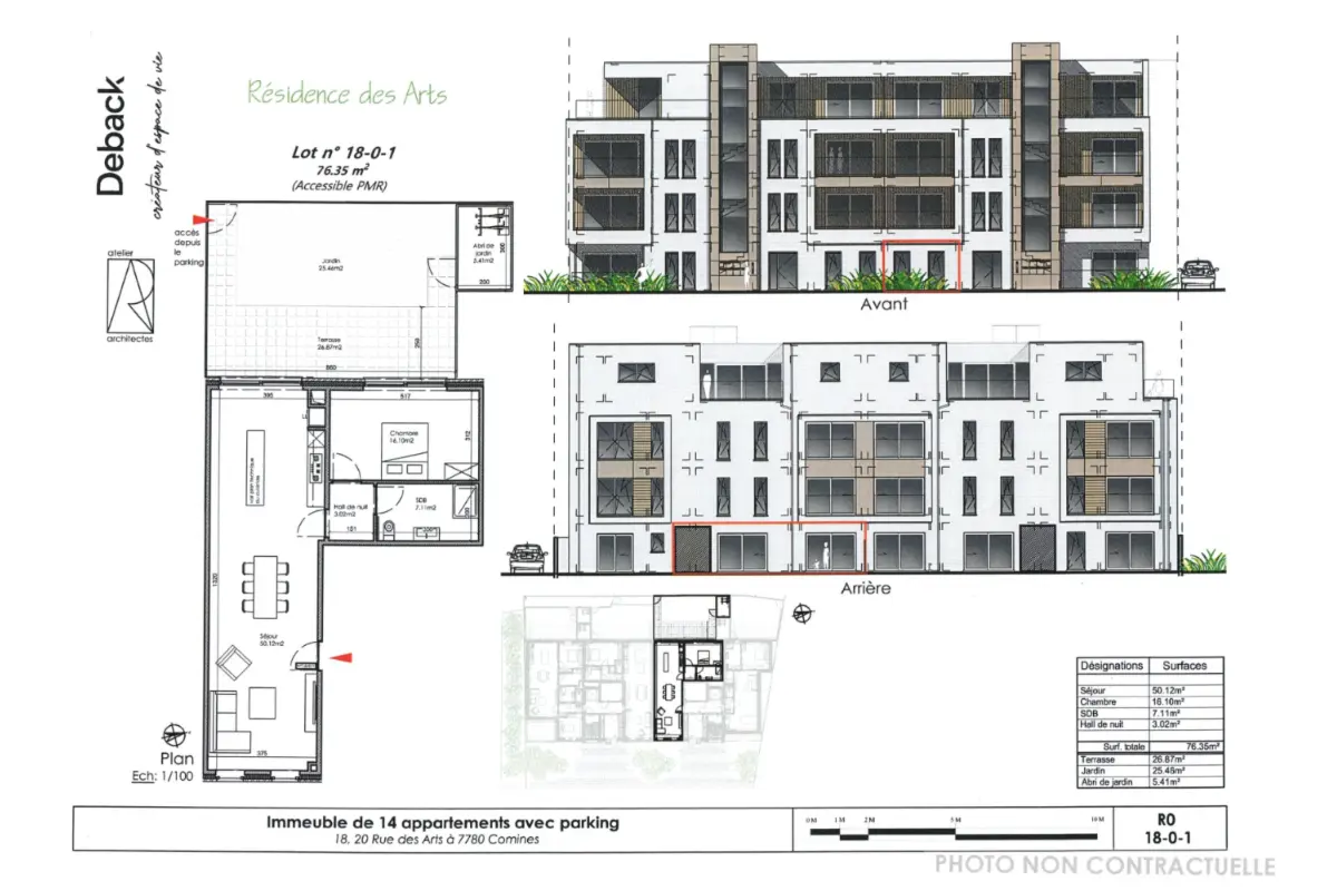 Appartement à vendre à Comines 7780 220000.00€ 1 chambres 76.35m² - annonce 670261