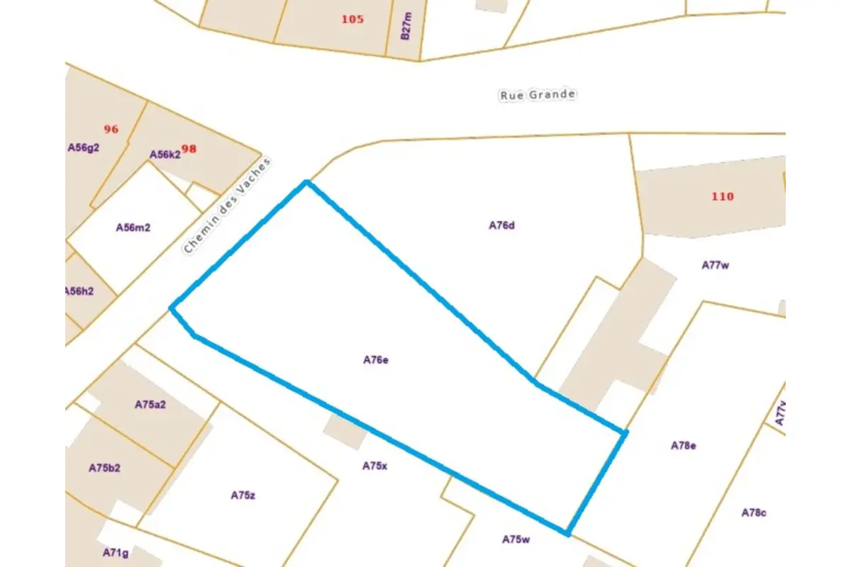 Terrain à vendre à Boussoit 7110 92000.00€  chambres m² - annonce 674234