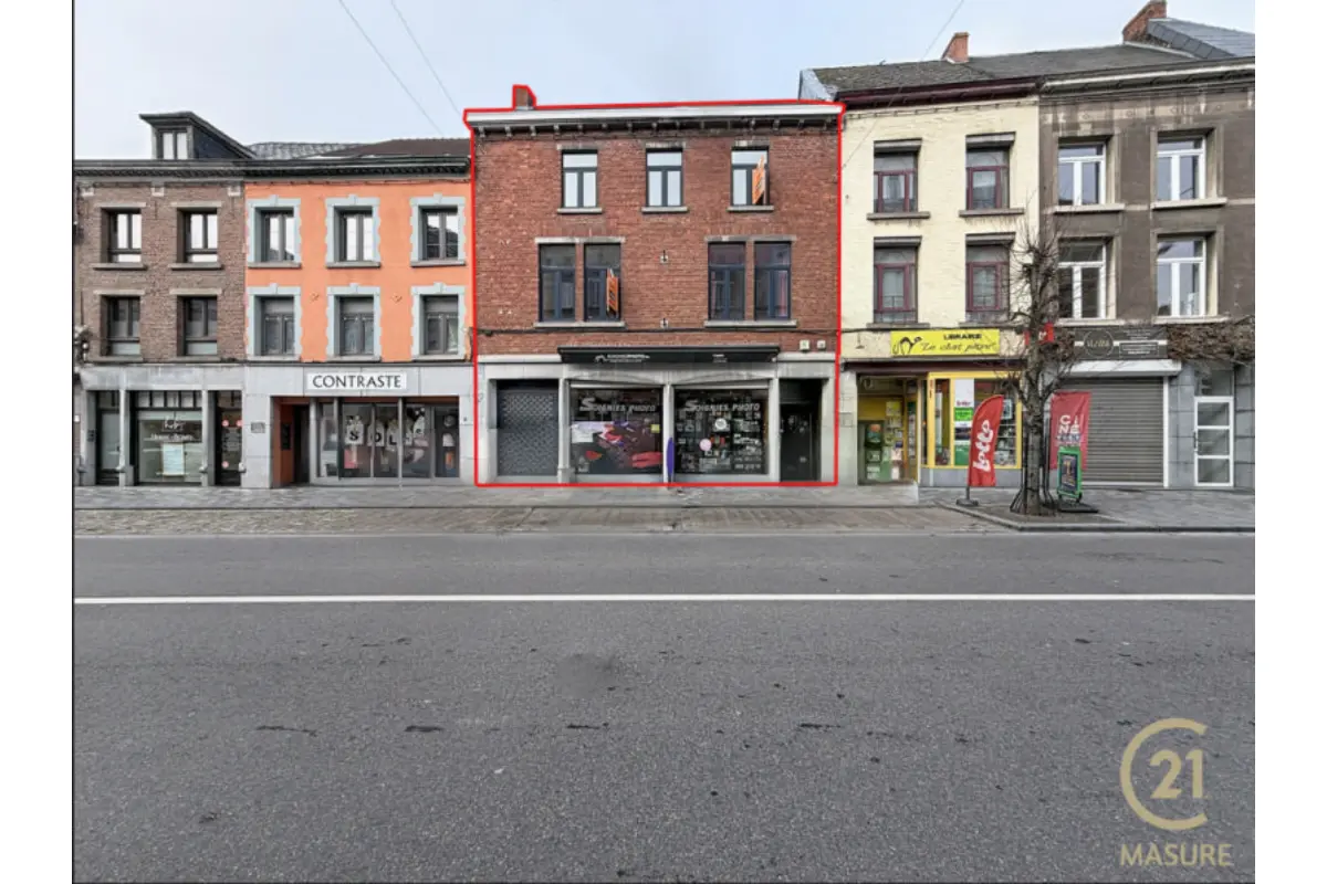 Immeuble de rapport - Immeuble à appartement à vendre à Soignies 7060 420000.00€ 2 chambres 357.00m² - annonce 673648