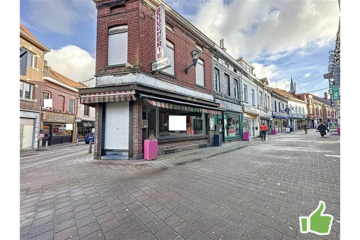 Commerce à louer à Mouscron 7700 860.00€  chambres m² - annonce 675607
