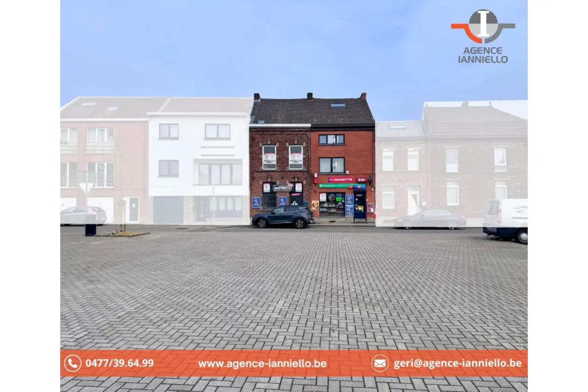 Immeuble de rapport - Immeuble à appartement à vendre à Houdeng-Goegnies 7110 218000.00€  chambres m² - annonce 676506