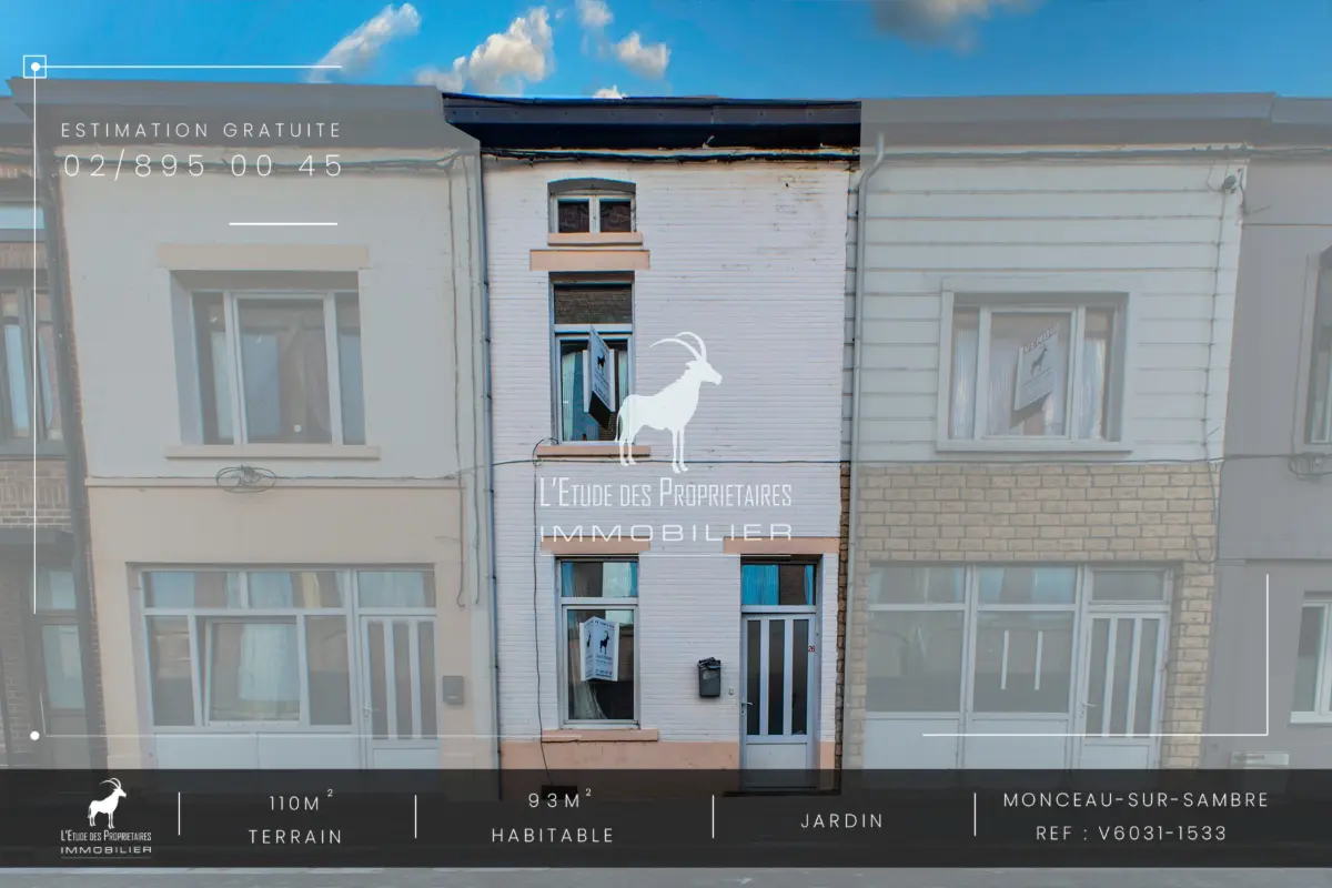 Maison à vendre à Monceau-sur-Sambre 6031 99999.00€ 2 chambres 97.00m² - annonce 676331