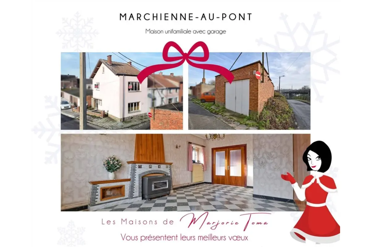 Maison à vendre à Marchienne-au-Pont 6030 95000.00€ 2 chambres 142.58m² - annonce 676938