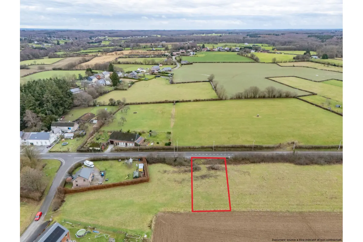 Terrain à vendre à Beauwelz 6594 45000.00€  chambres m² - annonce 677521